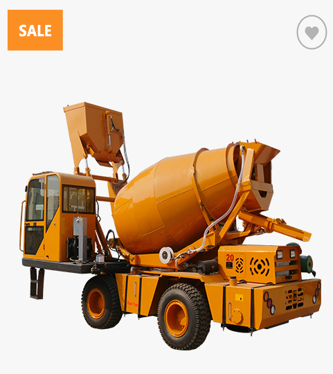 2.6 Self Loading Concrete Mixer Truck